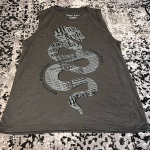 Taylor Swift Reputation Grey Snake Tour Tank Top